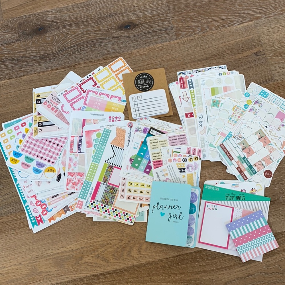 Planner stickers variety